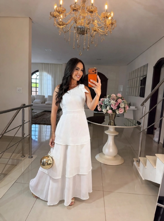 Vestido Dejane Branco