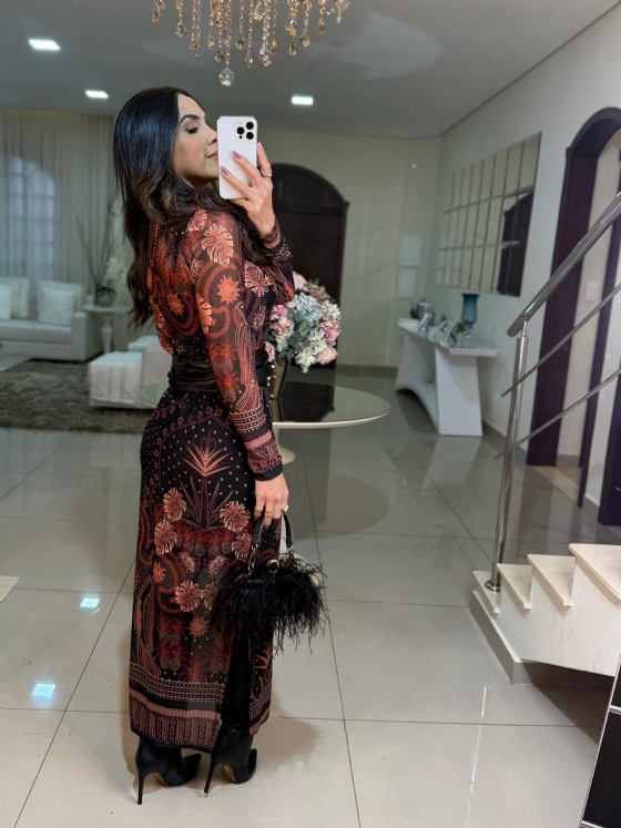 Vestido Jolie Estampado Flores