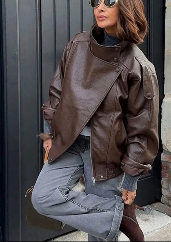 Jaqueta Inspiração Zara Marrom