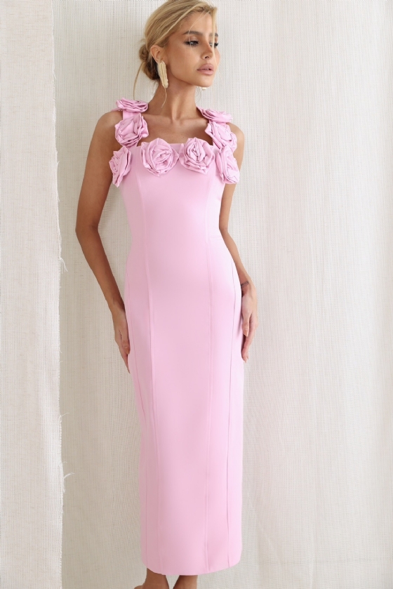 Vestido Hortênsia Rosa