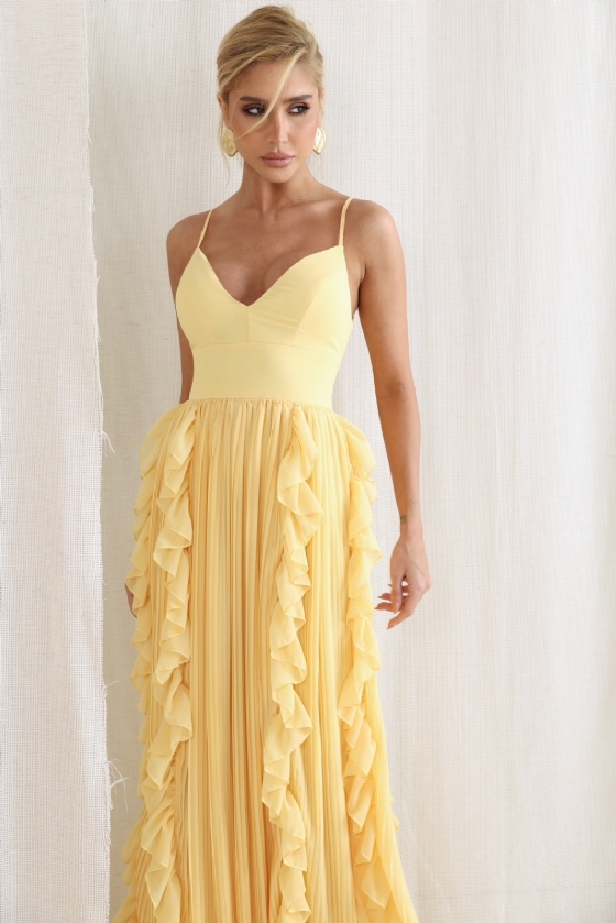 Vestido Jasmin Amarelo