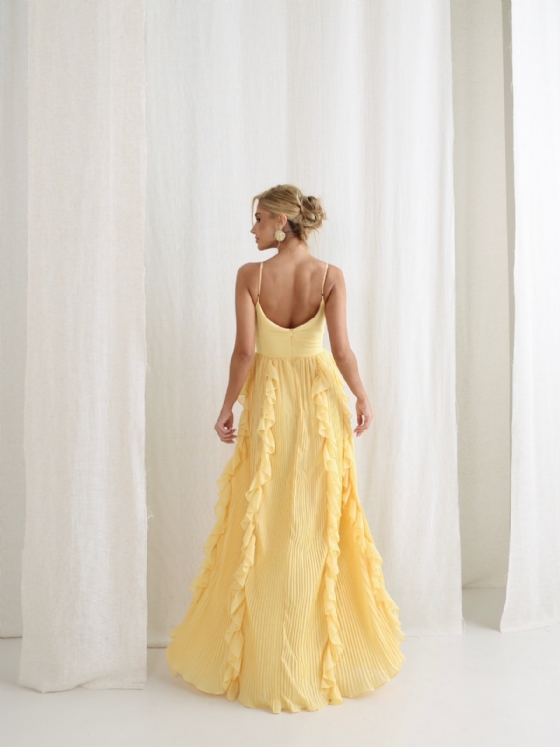 Vestido Jasmin Amarelo