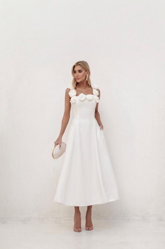 Vestido Camélia Branco