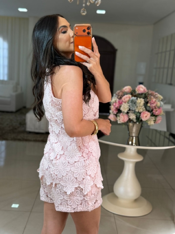 Conjunto em Laise Rágna Rosê