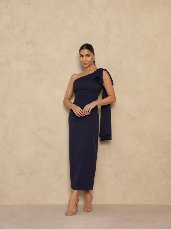 Vestido Iasmin Azul Escuro