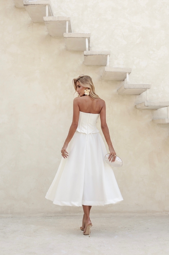 Vestido Laço Branco